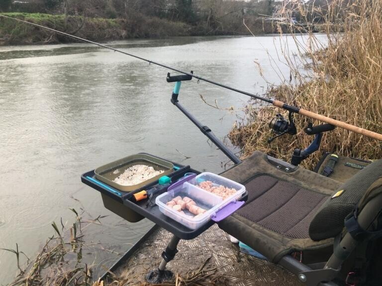 Folding Bait Tray fits Offbox Pro Snaplok Quick Release