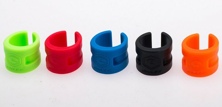4x Bicycle Bike Frame Chain stay Protector Chain Guard Bash Guards Rubber ring