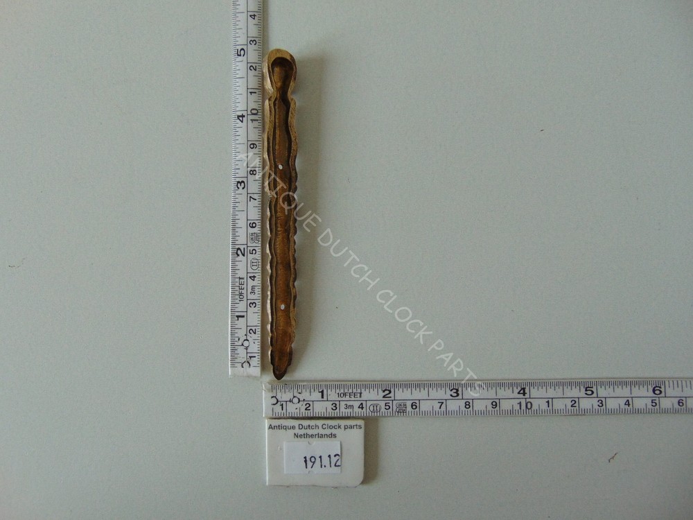 WARMINK TABLE CLOCK CARYATID 12 CM LONG