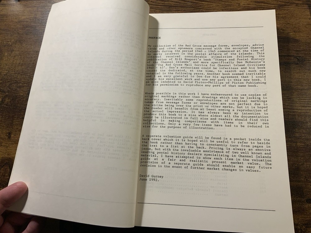 Red Cross Civilian Postal Message Scheme 1940-45 Postal History Paperback Book