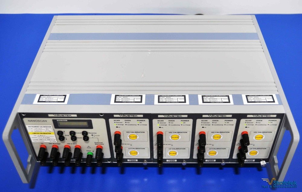 Wavetek 7004N Nanoscan Volt Maintenance System 0.5 ppm Stability Fluke 734C