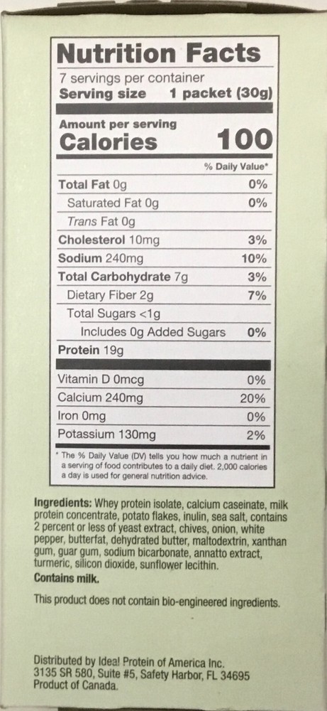 Ideal Protein Mashed Potatoes Mix - 7 packets