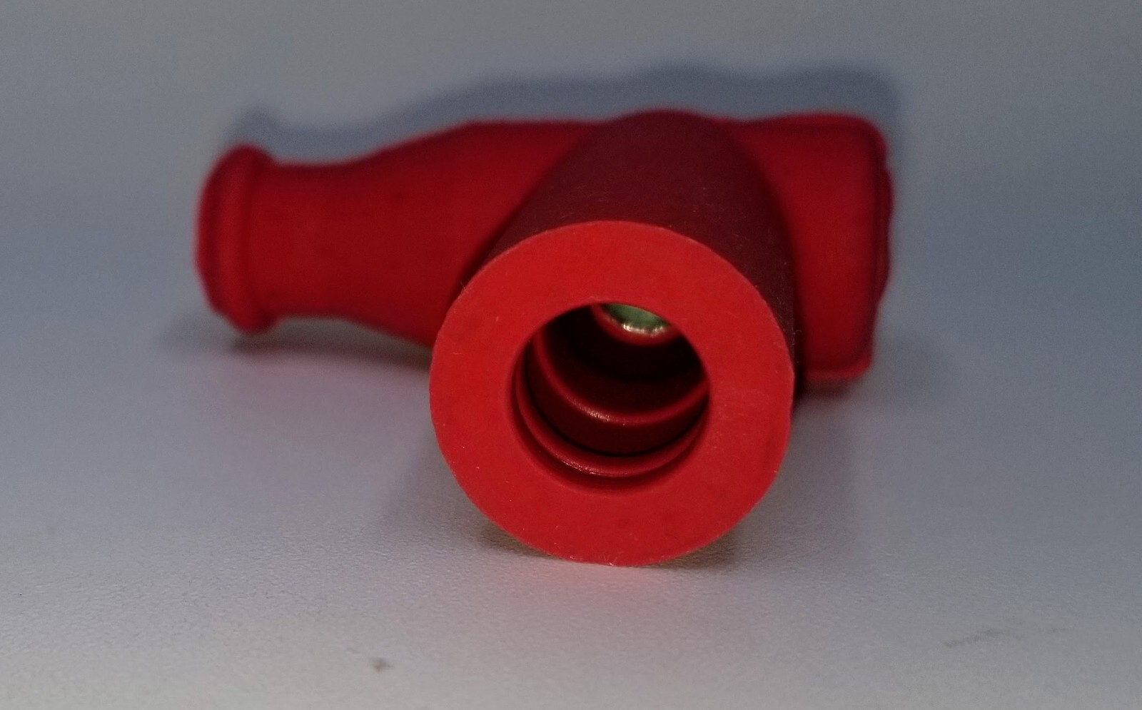 2-Pack T Type Spark Plug Cap / Boot Red, 5k Ohm Replaces NGK 8636 & TB05EMA