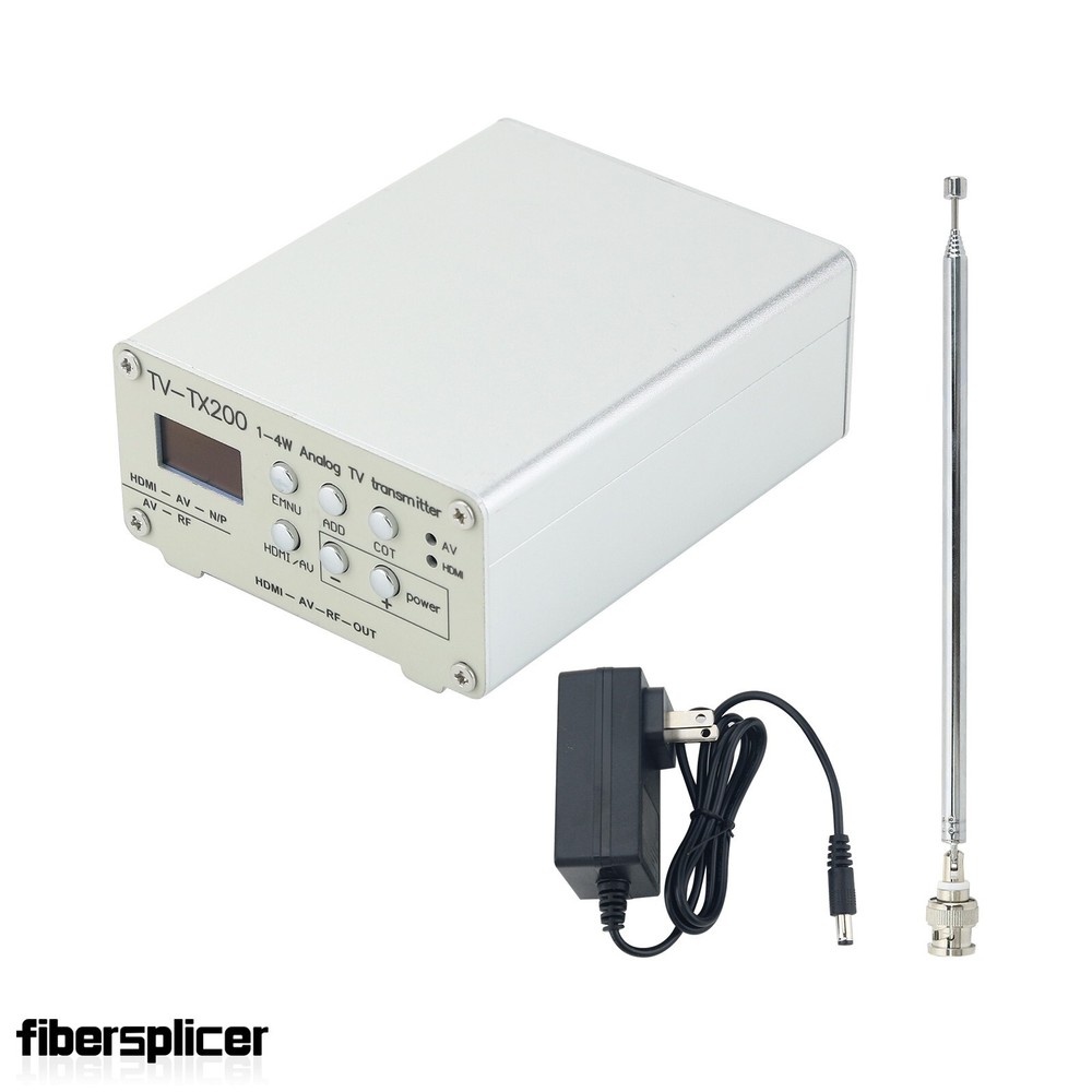 TV-TX200 VHF/UHF Analog TV Transmitter Support HD/AV Analog Signal Transmitter