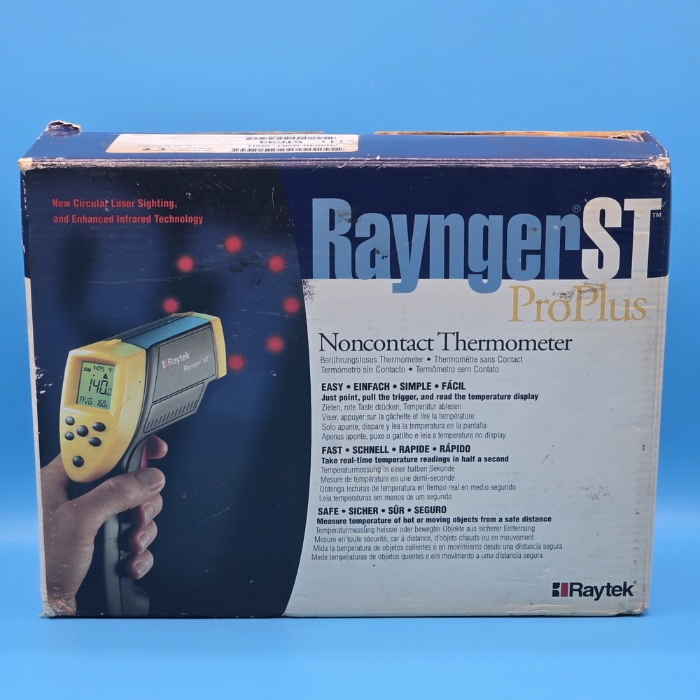 RAYTEK RAYNGER ST-60-IS ProPlus Enhanced NONCONTACT THERMOMETER