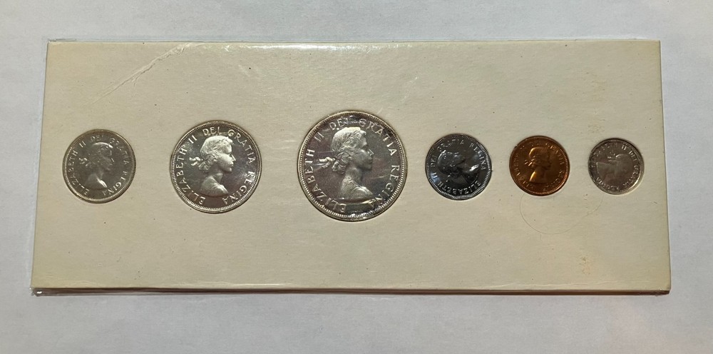 1954 Canada RCM Uncirculated Proof Like Set-NSF One Cent-RARE SET