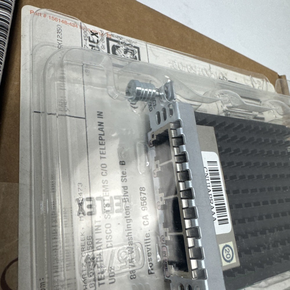 Cisco VIC2-4FXO 4-Port Digital Voice Interface Card Universal Network Module
