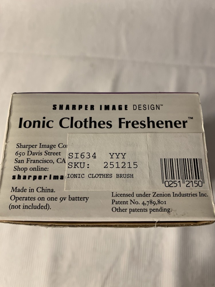 Sharper Image Design Ionic Clothes Freshener