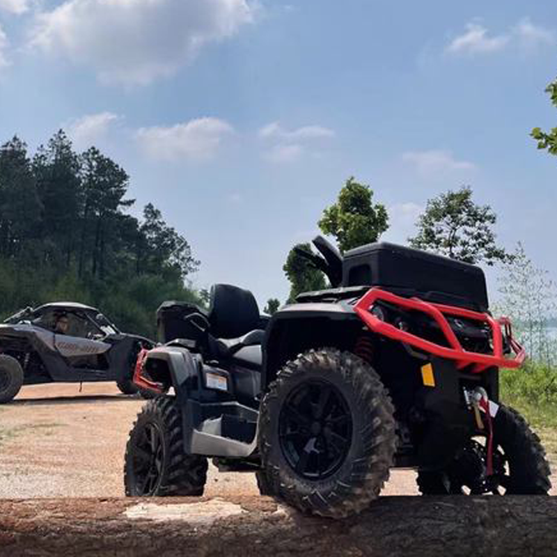 Universal ATV Rack Front Basket UTV Rear Cargo Storage box Trunk 29x13x9 inches