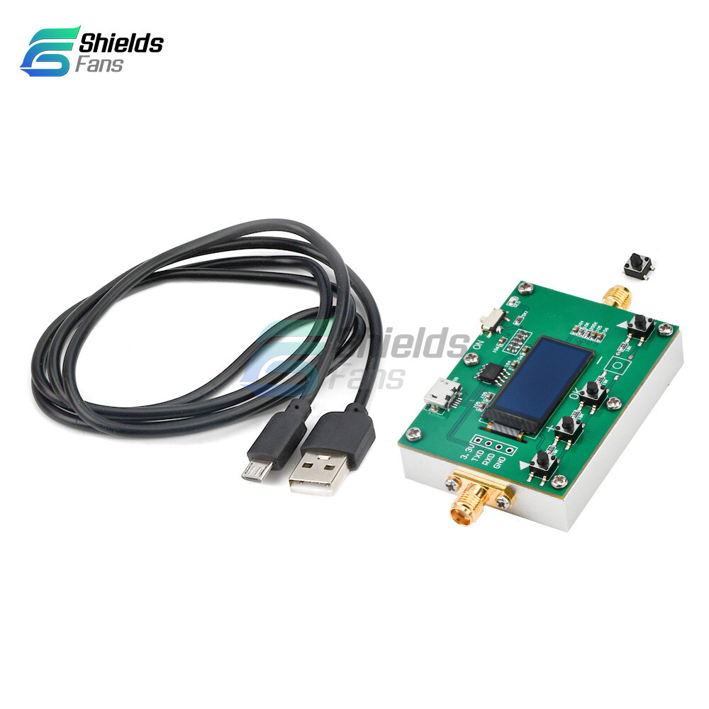 6Ghz RF Digital Attenuator 30DB Step 0.25DB OLED Pogrammable Attenuator Module