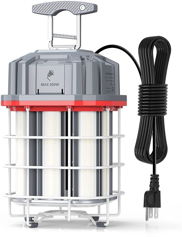 80W LED Temporary Work Light Warehouse High Bay Constructions Lighting Linkable