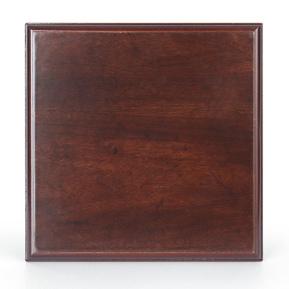 Wood Square Base-Hand Casting Structure Base, DIY Crafts, Keepsake Display, Art
