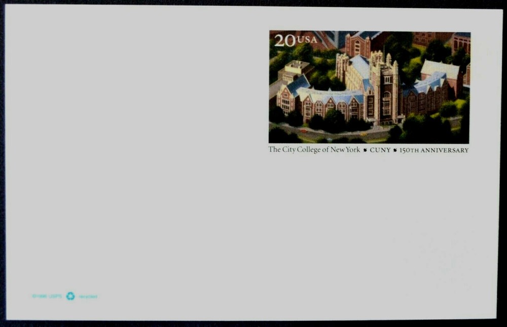 1997 US Sc. #UX280 postal card, 20 cent, mint, sharp corners, excellent shape