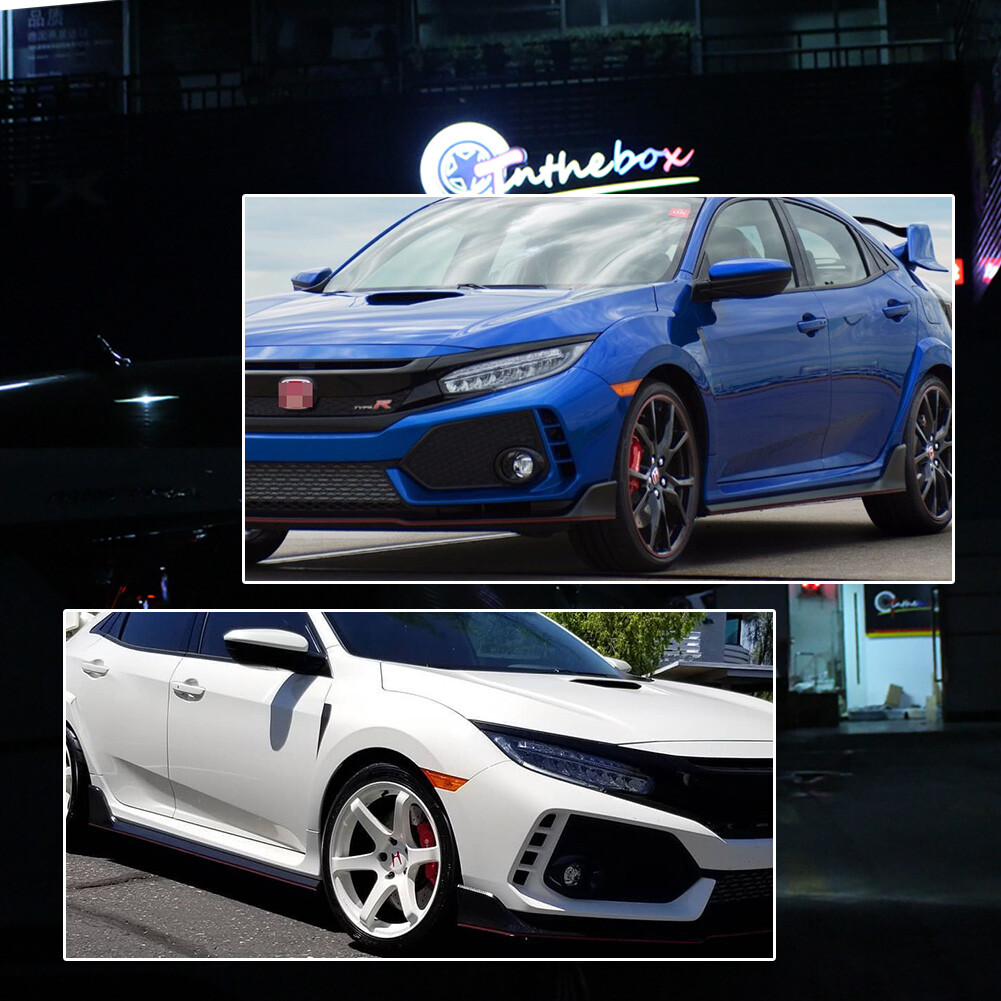 For 2016-2021 HONDA CIVIC Front Fender Side Marker Light Set RH LH W/ LED Bulbs