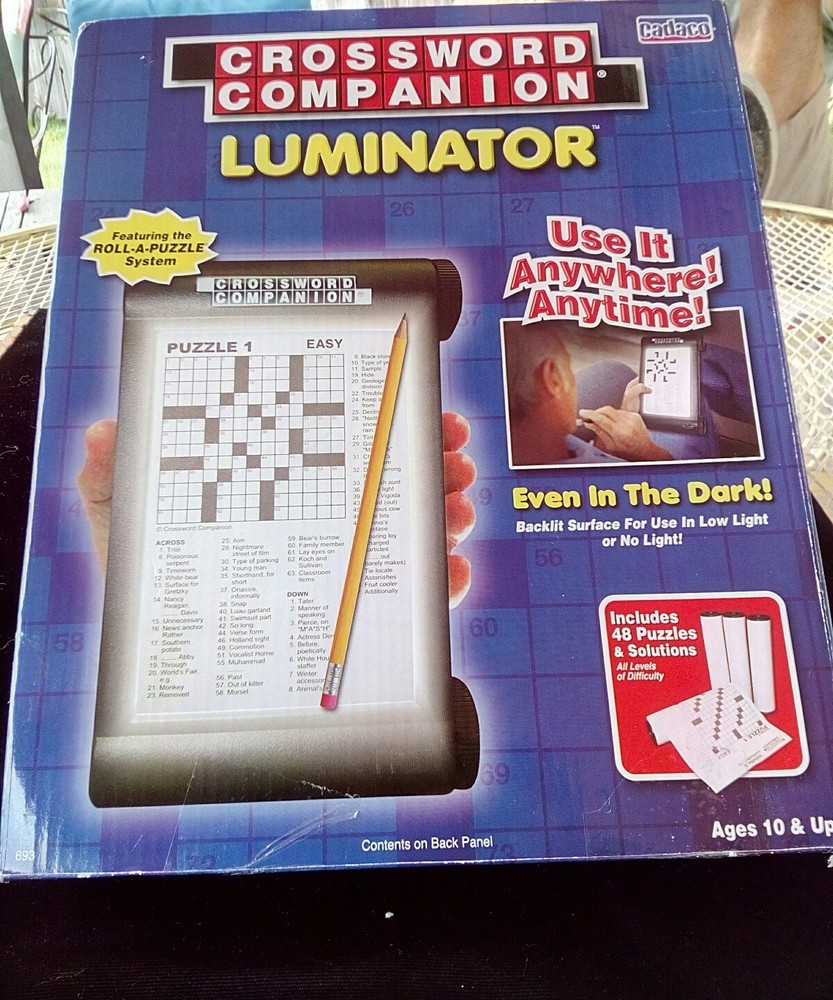 Cadaco Crossword Companion Luminator