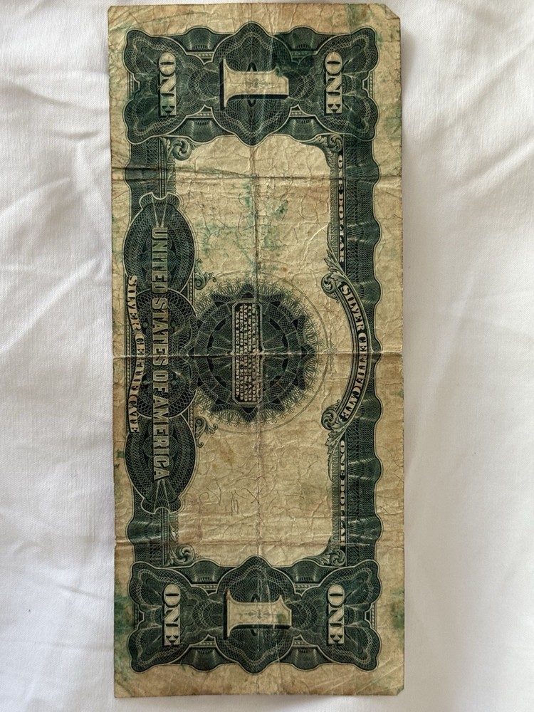 1899 $1 DOLLAR BILL BLACK EAGLE SILVER CERTIFICATE