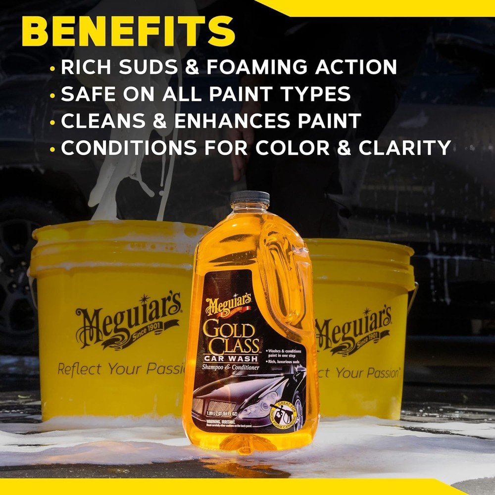 Meguiar's Gold Class Car Wash - 64 Oz