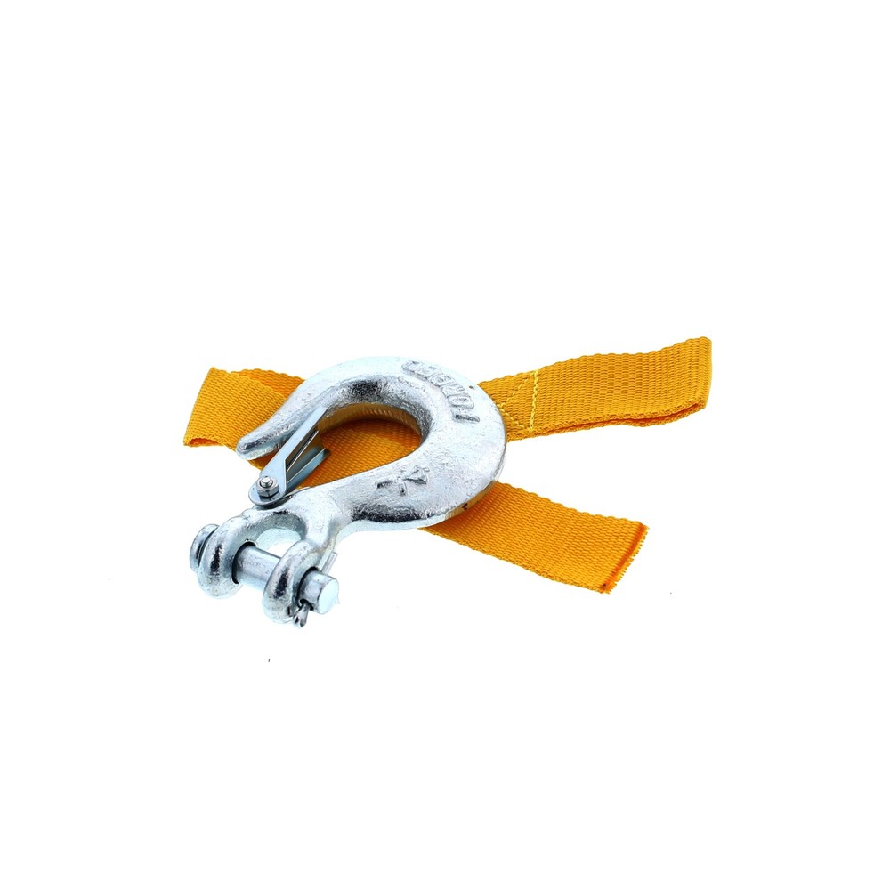 Winch Hook and Nylon Strap Combo ATV UTV SidexSide Winch Cable Race-Driven