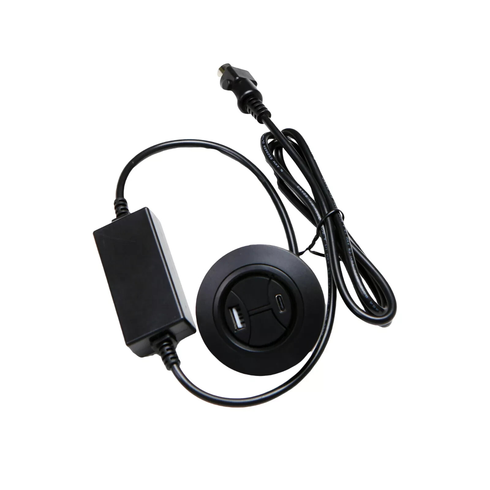 Power Recliner 5 Pin Round Switch Control with USB Type A C Port and Backlight