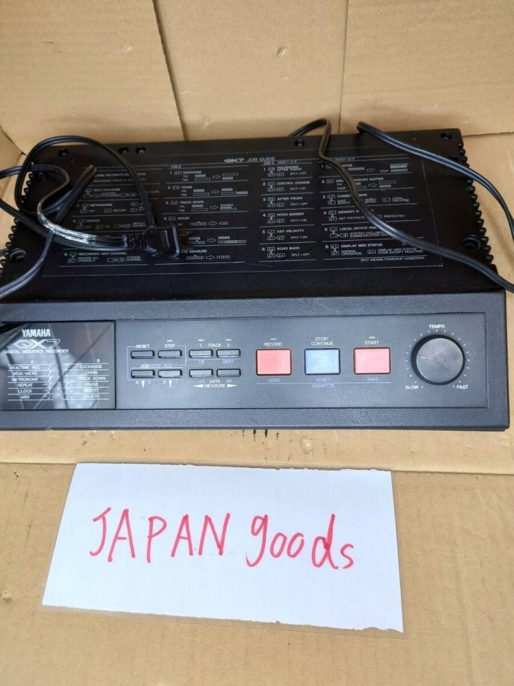 Yamaha qx7 hardware sequencer energized OK