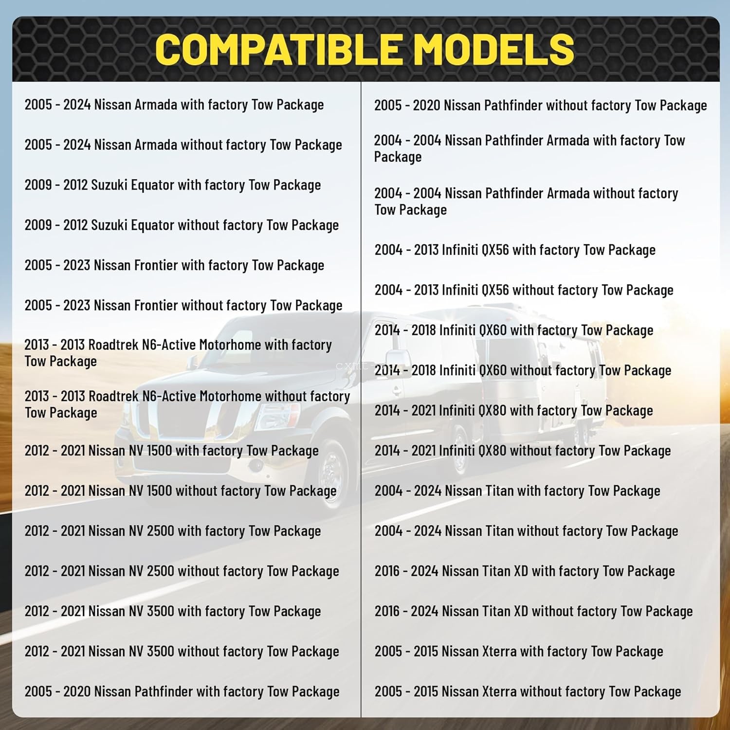 Brake Control Wiring Adapter 3050-P For Nissan Titan 2004-24 Pathfinder 05-20