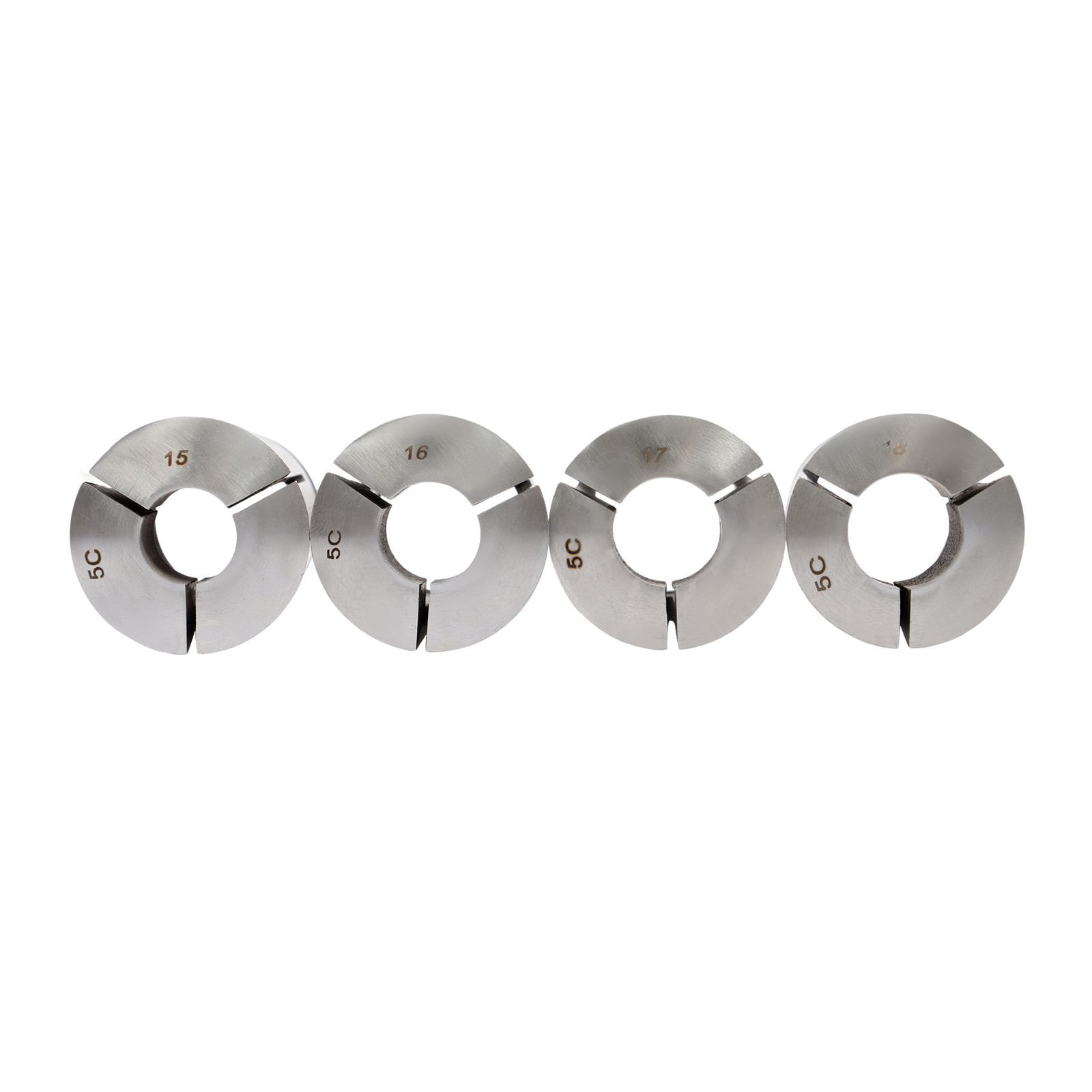 23 Piece Precision 0.0005" Accuracy Metric 5C Collet Set 3mm-25mm x 1mm High