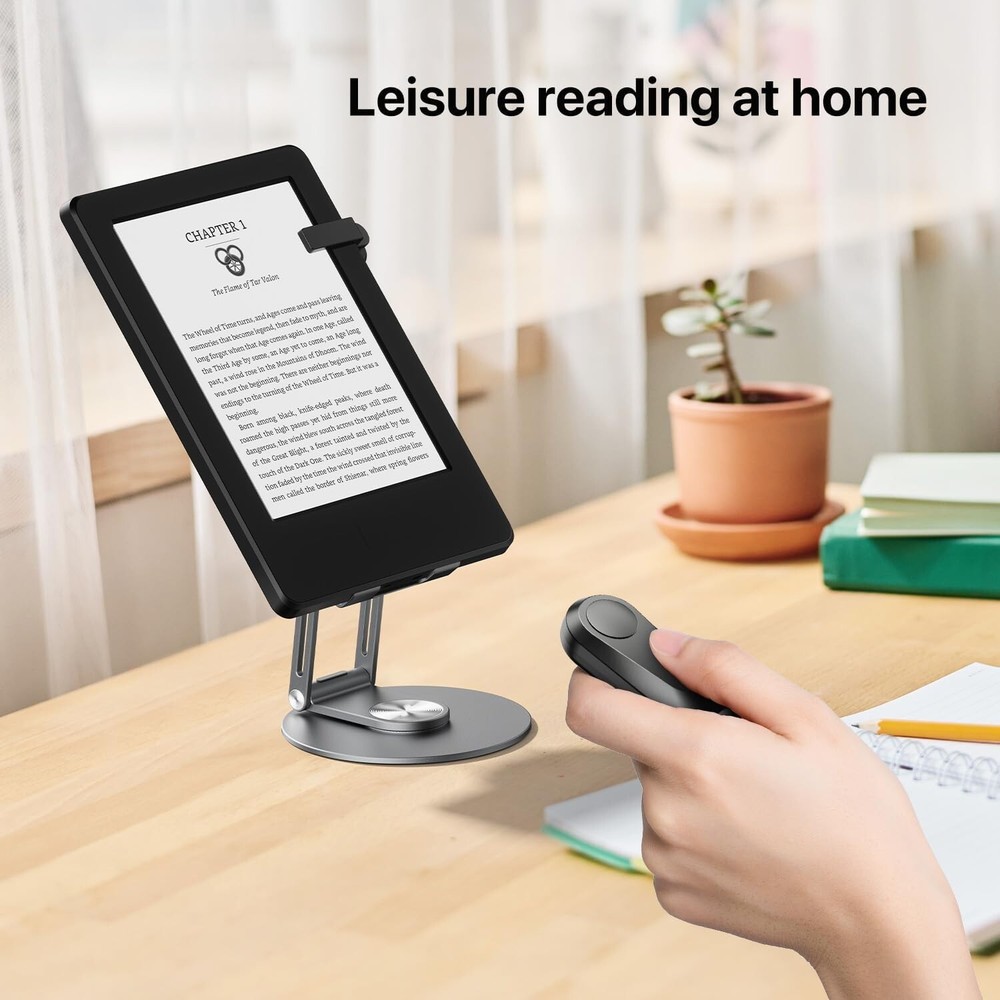Remote Control Page Turner for Kindle Tablets, E-reader, Kobos,Surface