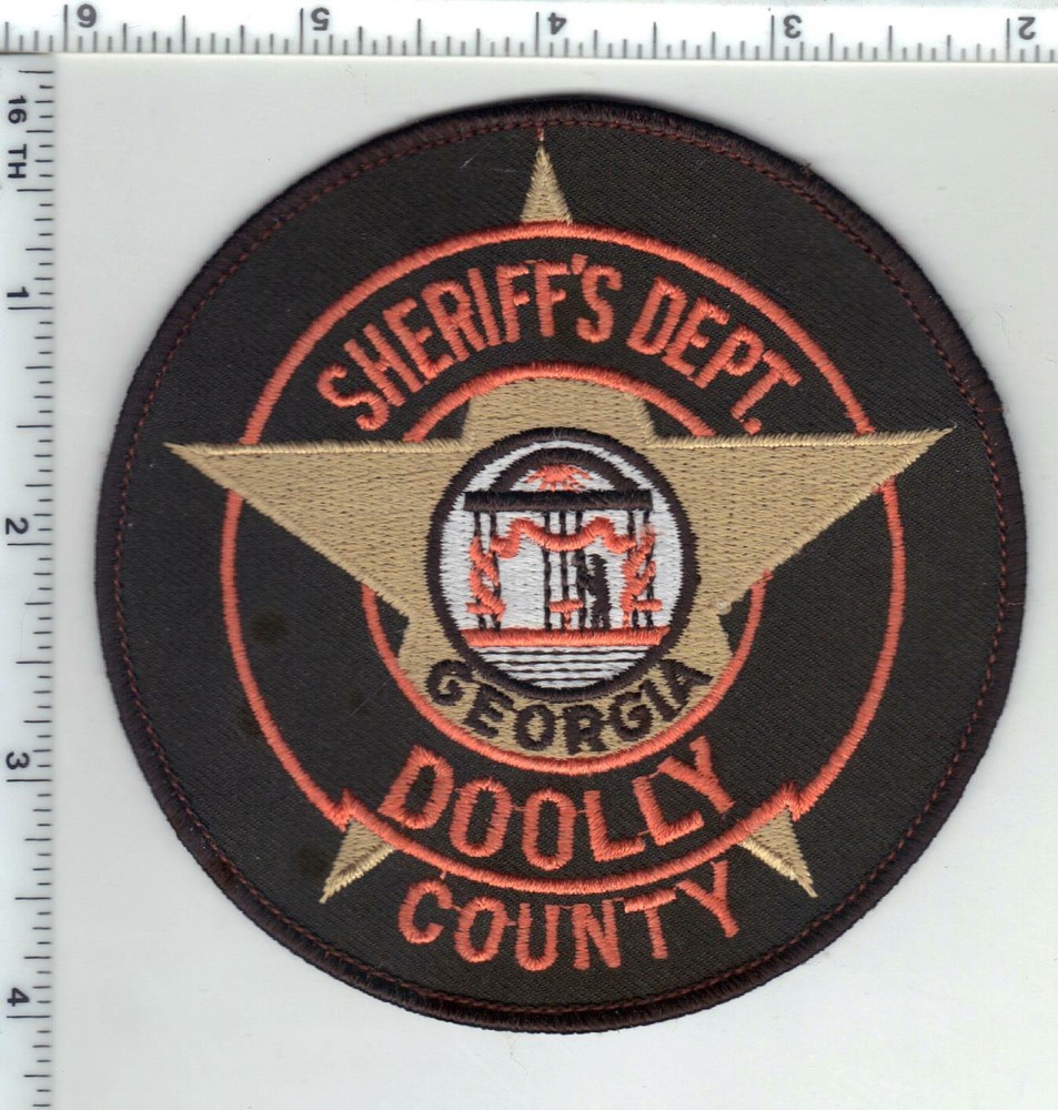 Doolly County Sheriff's Department (Georgia) Spelling Error Shoulder Patch