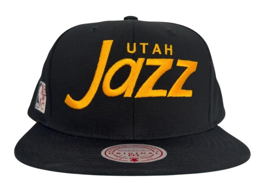 Mitchell & Ness NBA Utah Jazz 90's Draft Day Snapback Hat, Cap, New