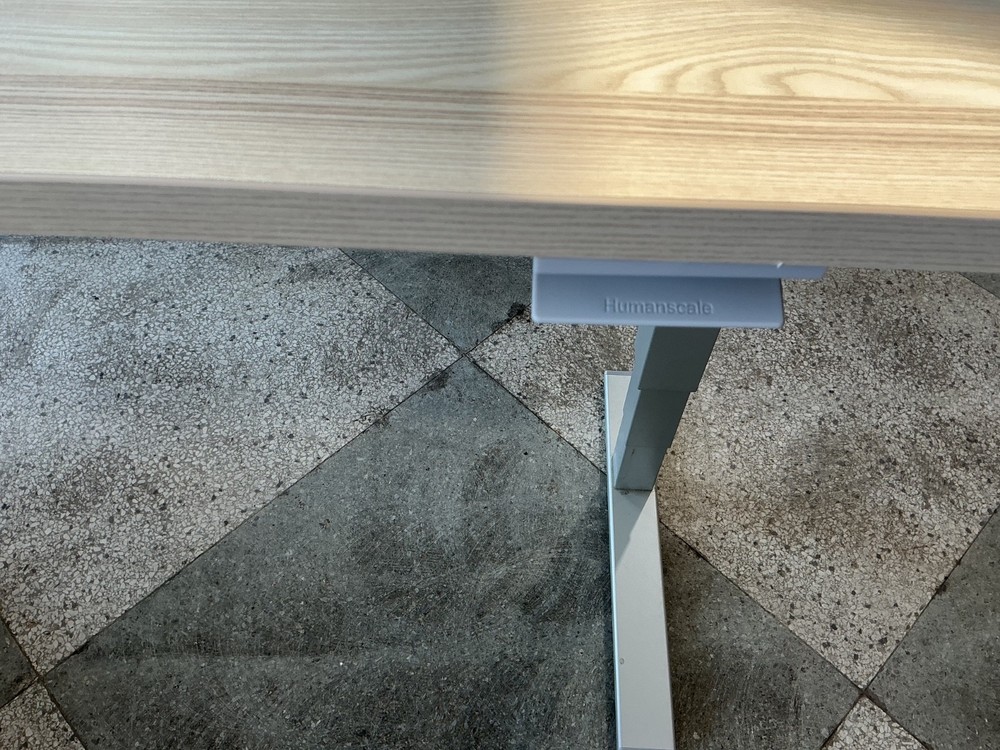 70” x 23” D Pneumatic Height Adjustable Table by Humanscale