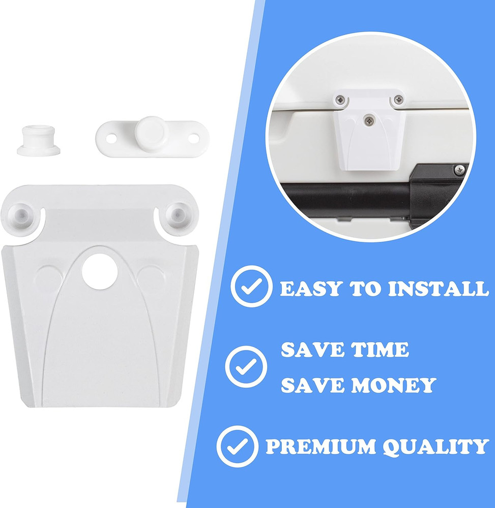 Cooler Hinge and Latch Set, Compatible with Igloo Cooler Ice Chest Latches wi...