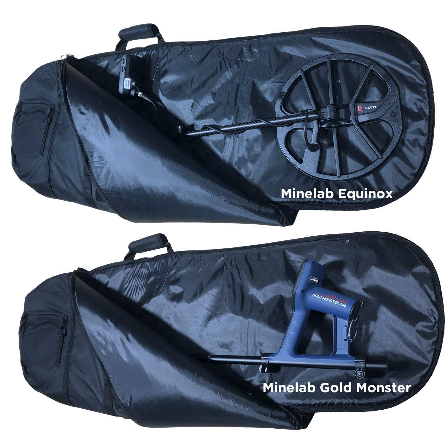 PADDED DragonXT 53" Black XL Metal Detector Carry / Travel Bag