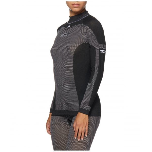 SixS BreezyTouch Long Sleeve Jersey Base Layer Black/Carbon