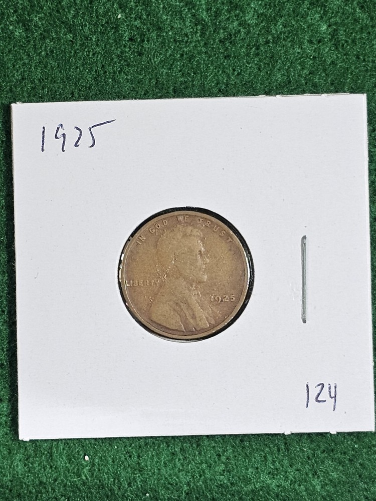 1925 Lincoln Wheat Cent 1C