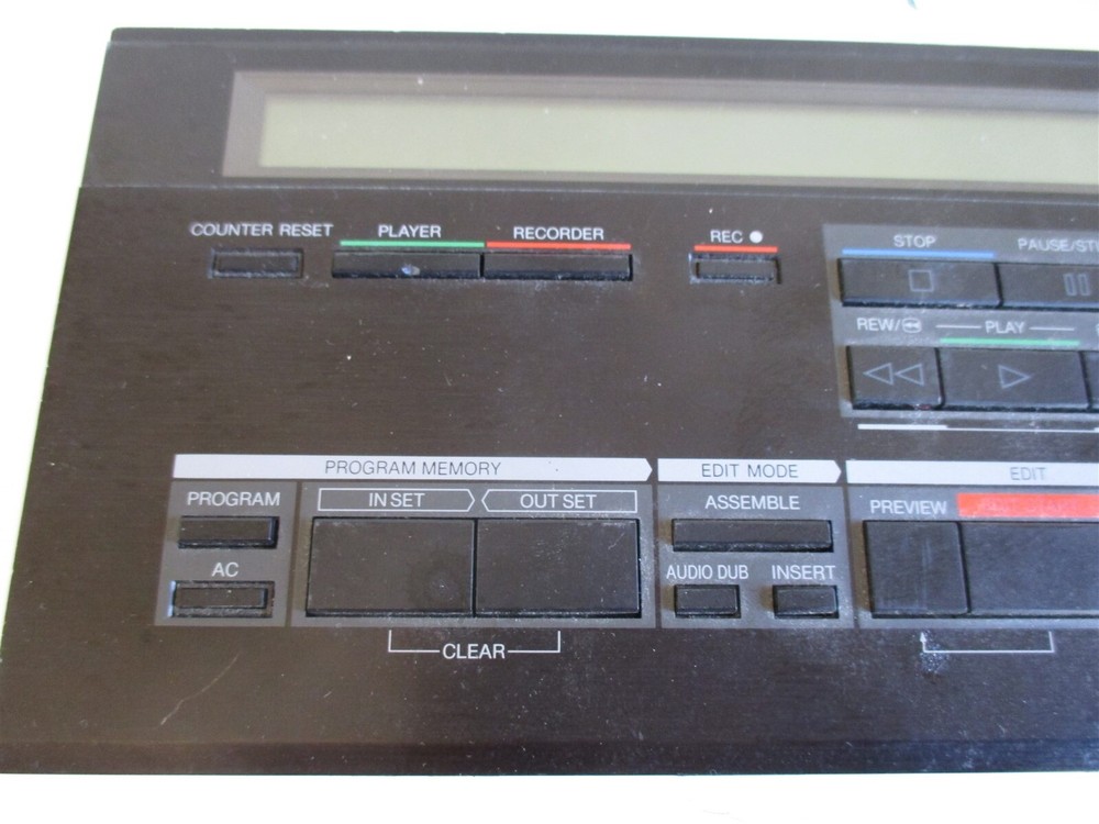Panasonic AG-A95 Video Editing Controller Jog Dial Shuttle Matsushita