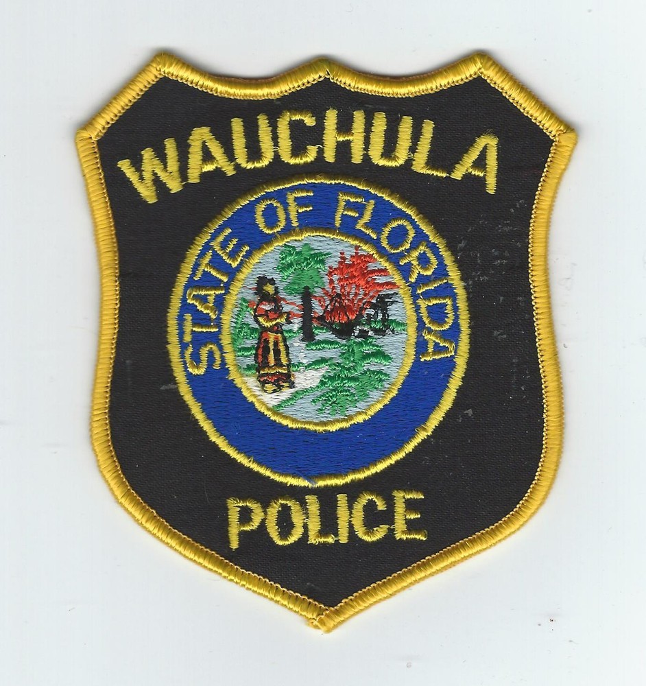 VINTAGE WAUCHULA, FLORIDA POLICE patch