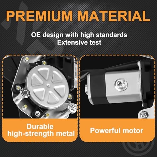 Front Driver Side Power Window Regulator with Motor Replacement for 2004 2005