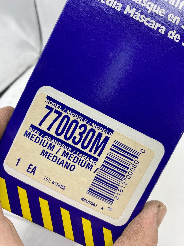 North 770030M Silicone Half Mask