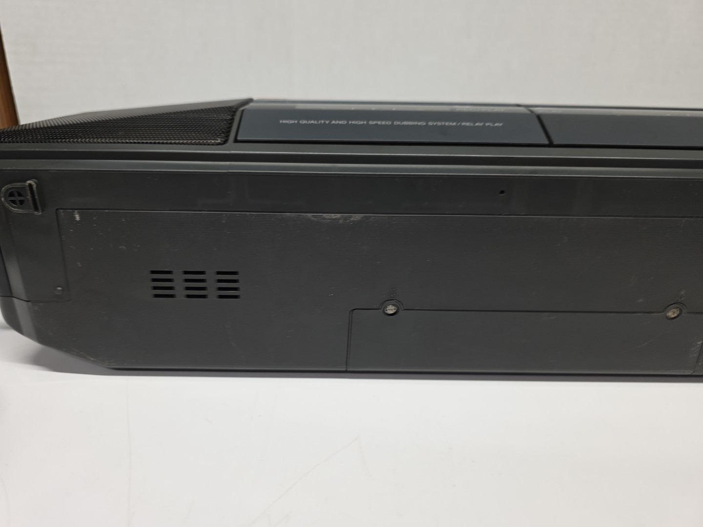 Sony CFS-W501 Soundrider AM FM Dual Cassette Player Only Side B/ Radio Working