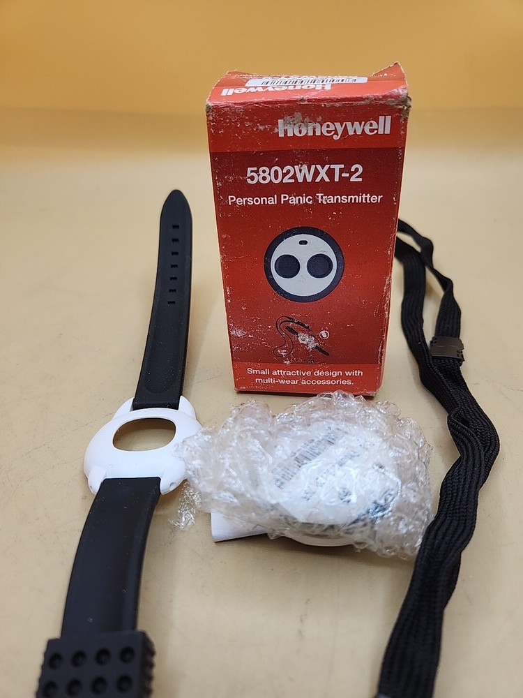 Honeywell 5802WXT-2 Two Button Wireless Panic Transmitter Watch Pendant Wrist