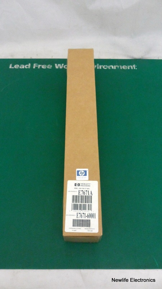 (New) HP E7671-63001 Power Distribution Strip E7671A