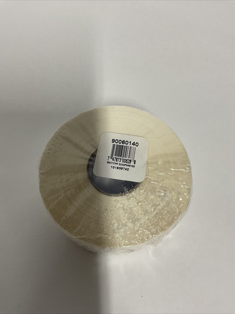 Clock Dot Labels White Red Imprint - 1 1/4"Dia 1000 Per Roll