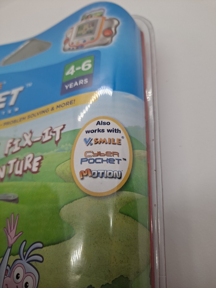 vtech vsmile pocket learning system Dora's Fix-it Adventure Game (2011)