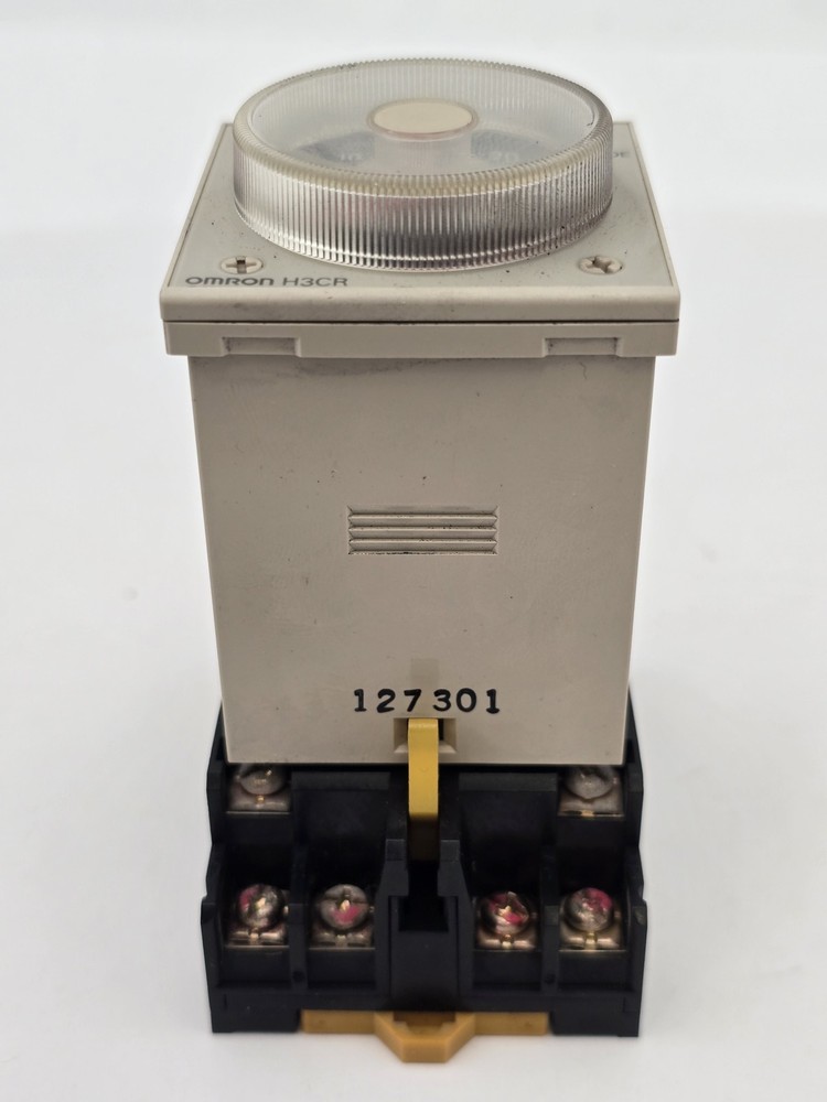 Omron H3CR-A 24VDC Solid State Multifunctonal Timer Contact 5A 250V 2-M4X30 Base