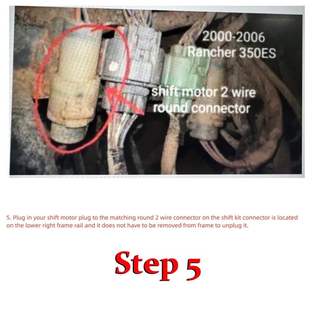 Bypass Angle Sensor Shift Motor Computer For Honda Rancher 350 ES 2000-2006