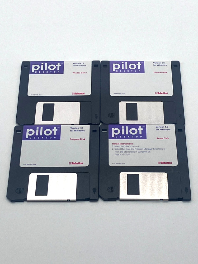 US Robotics Pilot Desktop 3.5" Disks Version 1.0 for Windows