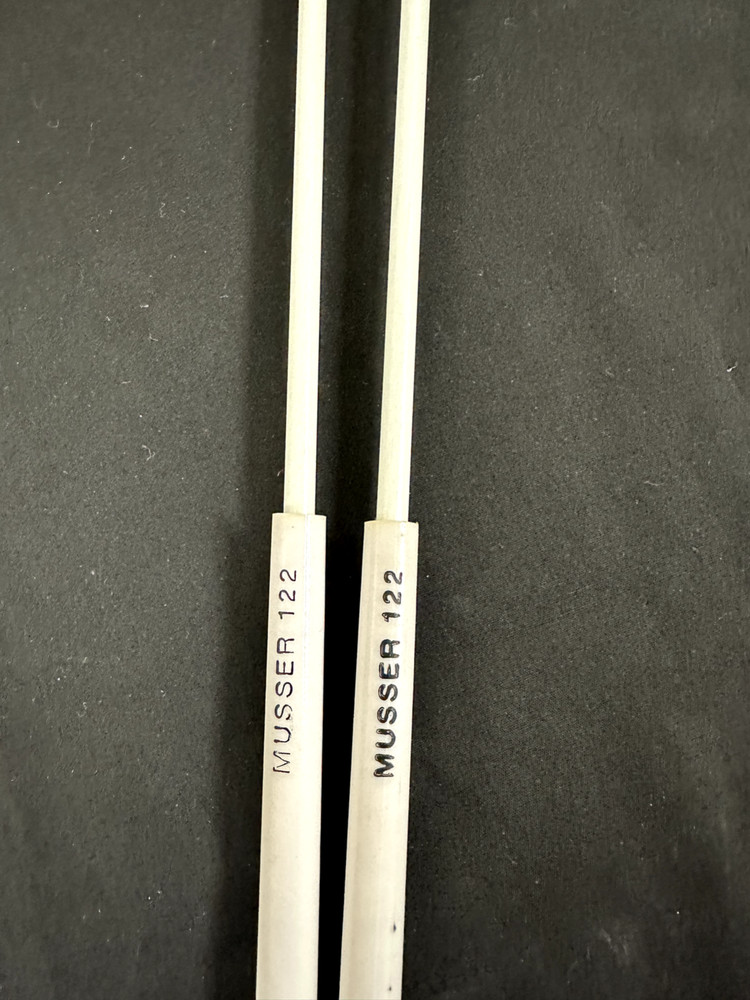 Musser 122 Brass Bell Mallets, 2-Step Handles - EXCELLENT