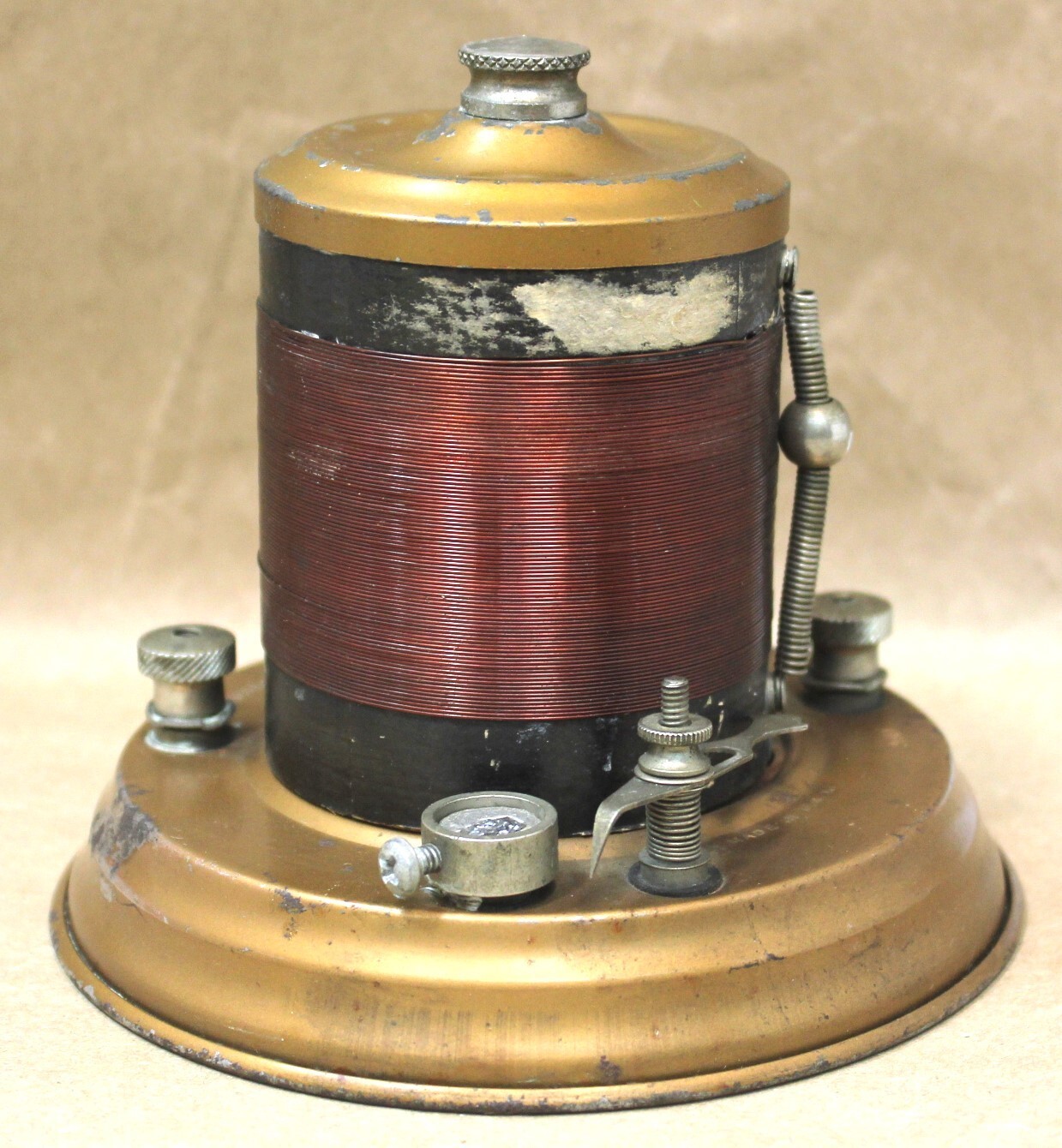 1922 Brooklyn Metal Stamping galena crystal radio WORKING and tested original