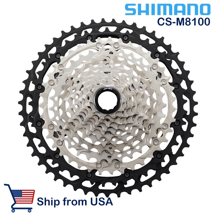 SHIMANO XT CS-M8100 12-Speed Cassette MTB Micro Spline Cassette 10-51T