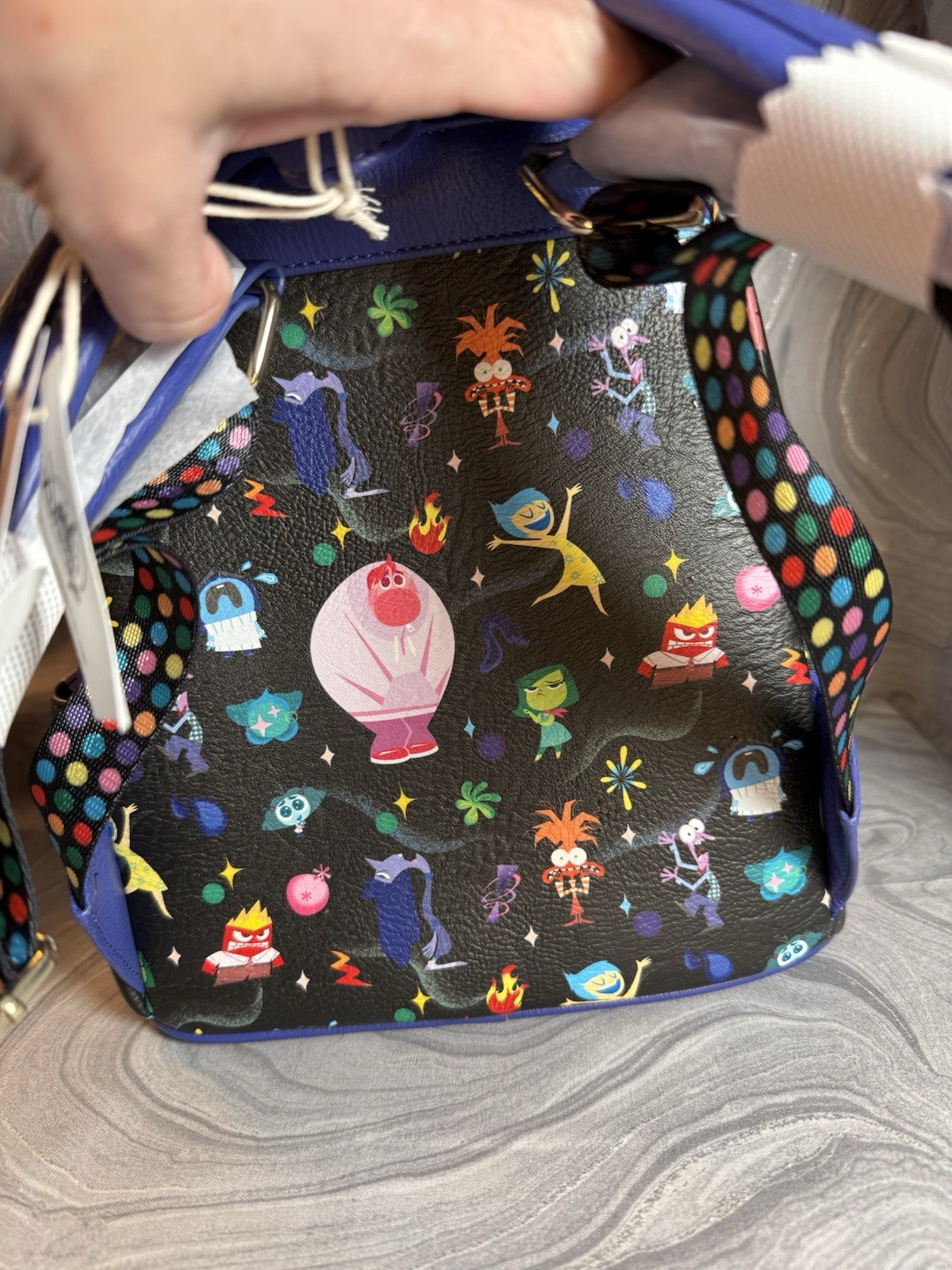 Disney Parks 2025 Pixar Inside Out 2 Backpack Bag Loungefly New